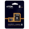 Tdk Tdk 78537 8GB Class 4 Micro SDHC With Adapter Memory Card 78537